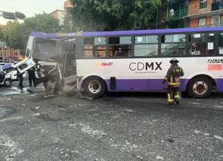 Choque dejó al mejos 21 lesionados en Circuito Interior