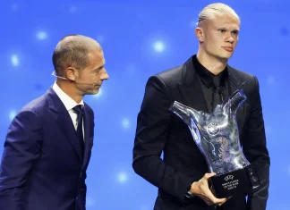 Erling Haaland, mejor jugador del año de la UEFA