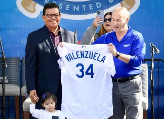 Dodgers retirará el número 34 de Fernando Valenzuela