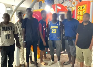 INM encontró a 129 migrantes de Egipto y Mauritania abandonados en Veracruz