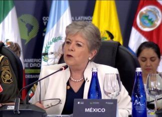 Nuevo paradigma de combate a las drogas en una sola voz: SRE
