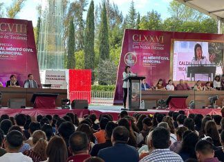 Reciben la Presea al Mérito Civil Municipal “Niños Héroes de Chapultepec” 139 alumnos destacados de Tecámac