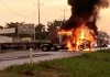Tabasco / Se registran bloqueos incendios y balaceras por parte del crimen organizado