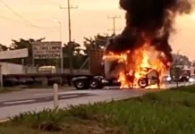 Tabasco / Se registran bloqueos incendios y balaceras por parte del crimen organizado
