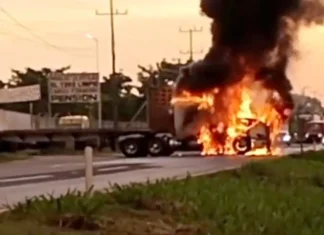 Tabasco / Se registran bloqueos incendios y balaceras por parte del crimen organizado