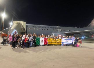 Son 140 mexicanos lo que salen de Israel tras conflicto