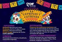 Convoca Gobierno de Tecámac a participar en el concurso de catrinas y catrines vivientes