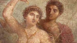 Frescos de la antigua Pompeya