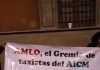 Taxistas, denuncian a funcionarios del AICM