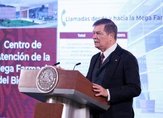 67 recetas se han surtido en la Megafarmacia: Birmex