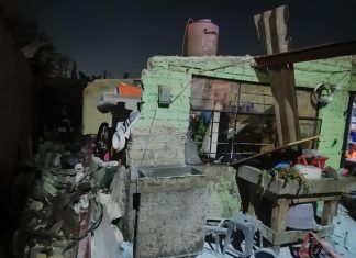 Atienden Guardia Civil y PC Explosión e Incendio en una Vivienda
