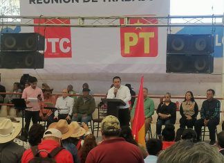 Cierra Filas la Unión de Trabajadores del Campo con el PT y la 4T en el Estado de México