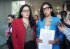 Diputadas Silvia Sánchez y Ana Villagrán denuncian a Sandra Cuevas por uso ilegal de la fuerza pública