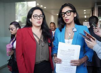 Diputadas Silvia Sánchez y Ana Villagrán denuncian a Sandra Cuevas por uso ilegal de la fuerza pública