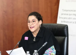 Ministros de la SCJN recibirán a Lenia Batres el próximo 4 de enero