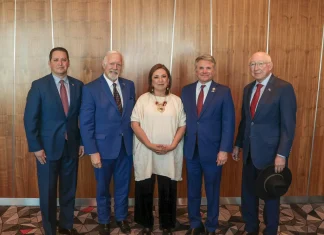 Xóchitl Gálvez se reunió con congresistas de EU en Texas