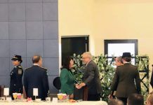 Asiste la Alcaldesa de Tecámac a la Ceremonia del Día de la Fuerza Aérea Mexicana Encabezada por López Obrador