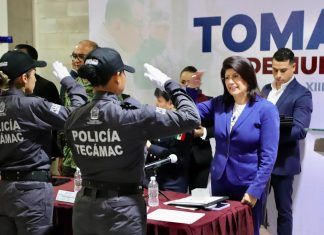 Toman Protesta 33 nuevos elementos de Guardia Civil y entregan 5 patrullas en Tecámac