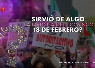 ¿Sirvió de algo la marcha del domingo 18 de febrero?