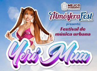 Yeri Mua Encabezará el Elenco del Segundo día de Actividades del Atmósfera Fest 2024
