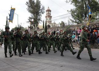 Reconoce Mariela Gutiérrez Escalante la Labor del Ejército en Favor de la Población