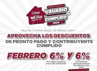 Concluyen este Jueves los Descuentos en el Pago del Predial en Tecámac