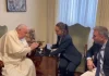 Sheinbaum compartió video de encuentro con el Papa Francisco