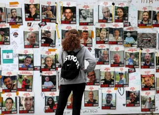 Familiares de rehenes de Hamás acudieron a La Haya para pedir apoyo
