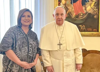 Xóchitl Gálvez aseguró que Papa Francisco le deseó «la mayor de las suertes»