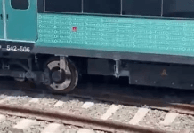 “Error humano” descarrilamiento de vagón del Tren Maya: AMLO