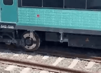 “Error humano” descarrilamiento de vagón del Tren Maya: AMLO
