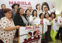 Fortalece Mariela Gutiérrez las campañas de morena en el Valle de Toluca