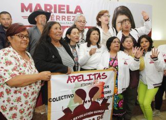 Fortalece Mariela Gutiérrez las campañas de morena en el Valle de Toluca
