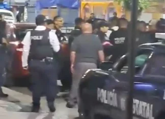 Se registró enfrentamiento entre policías del Edomex y Nezahualcóyotl