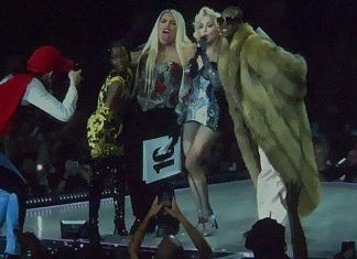 Wendy Guevara fue invitada especial en concierto de Madonna