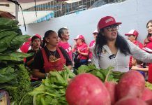 Ola roja priista invade La Guerrero, cientos de simpatizantes arroparon a Silvia Sánchez Barrios