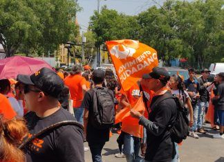 Candidatos de Movimiento Ciudadano recorren avenidas y mercados de la Venustiano Carranza
