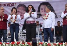 Acude Mariela Gutiérrez al Arranque de Campañas de Alcaldes y Diputados Locales del Edomex