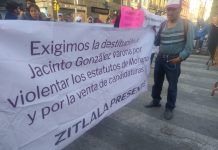 Morenistas de Guerrero denuncian imposición y venta de candidaturas, llegan a Palacio Nacional