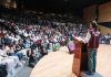 Sheinbaum promete poner en órbita un satélite y eliminar el examen del Comipems