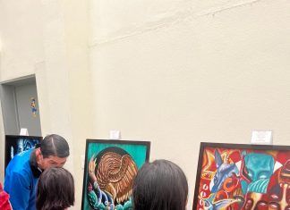 Exhiben en Tecámac la Muestra Pictórica “El Suspiro de Ehécatl en un Corazón de Siena”