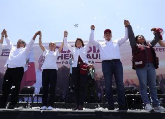Visita Sheinbaum Cuatro Municipios del Estado de México, Junto con Mariela Gutiérrez