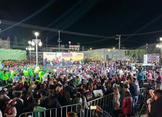 Cierran Sheinbaum y Mariela Gutiérrez en Amecameca su Gira de Tres Días por Edomex
