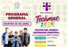 Este Martes, Rock, Surf y Ska en la Feria Regional de Tecámac