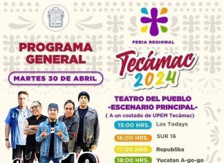 Este Martes, Rock, Surf y Ska en la Feria Regional de Tecámac