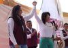 Visita Mariela Gutiérrez Santiago Tianguistengo, Otrora Cuna de Políticos Priistas