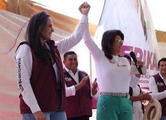Visita Mariela Gutiérrez Santiago Tianguistengo, Otrora Cuna de Políticos Priistas