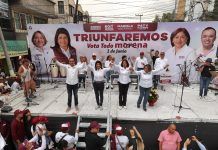 Gran Cierre de Campaña de Mariela Gutiérrez y Rosi Wong en Ozumbilla