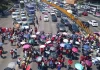 Maestros de la CNTE bloquean Circuito Interior