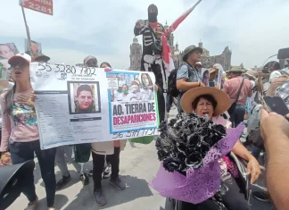 Madres buscadoras llevan a cabo marchas en la CDMX